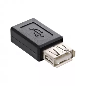 InLine 31613 USB A sievišķais uz Micro-USB B sievišķais adapteris