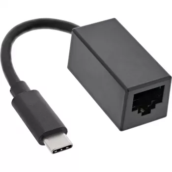 InLine USB 3.2 Gigabit Ethernet tīkla adaptera kabelis, USB-C