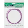 InLine Fiber Optical Duplex Cable LC/LC 50/125µm OM4 0.5m