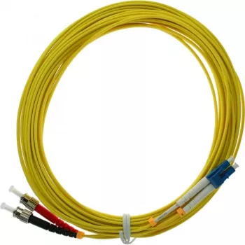 InLine optiskās šķiedras dupleksais kabelis LC/ST 9/125µm OS2 10m