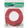 InLine Patch kabelis S/FTP PiMF Cat.6 250MHz PVC varš sarkans 7,5m
