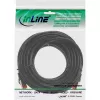 InLine Patch kabelis S/FTP PiMF Cat.6 250MHz PVC varš melns 30m