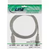 USB 2.0 kabelis A tipa vīrišķais / B tipa vīrišķais bēšs 0.5m InLine 34505H