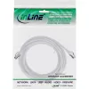 InLine Patch kabelis, S/FTP (PiMf), Cat.8.1, 2000MHz, bezhalogēns, balts, 5m