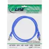 InLine Patch Kabelis S/FTP PiMF Cat.8.1 bezhalogēns 2000MHz zils, 3m