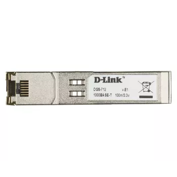 D-Link DGS-712 1000BASE-T vara SFP modulis, Gigabit Ethernet, 100 m