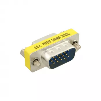InLine Mini Dzimuma Pārveidotājs 15 Kontaktu HD VGA / S-VGA vīriešu / sieviešu