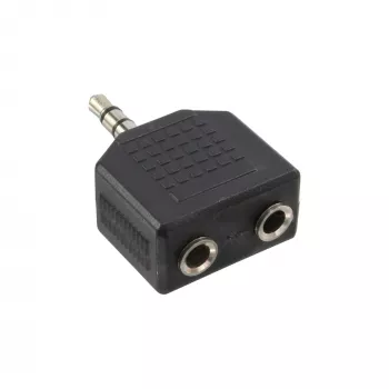InLine Audio Adapter 3.5mm vīrišķais / 2x 3.5mm stereo sievišķais