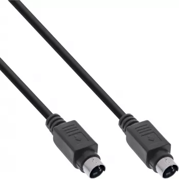 InLine S-VHS video kabelis 4 kontaktu tēviņš/tēviņš 2m