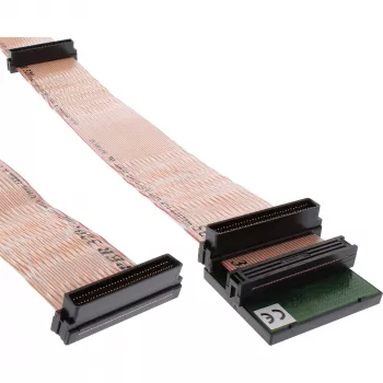 InLine SCSI U320 lentas kabelis, 68 kontakti, 2 ierīcēm, ar terminatoru