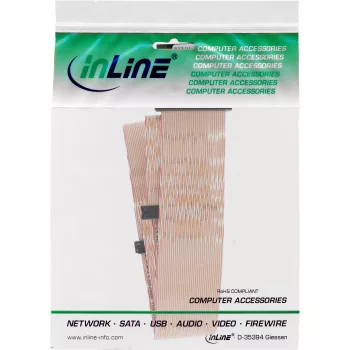 InLine SCSI U320 lentas kabelis, 68 kontakti, 2 ierīcēm, ar terminatoru
