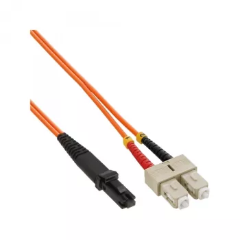 InLine Fiber Optical Duplex kabelis MTRJ/SC 50/125µm OM2 5m