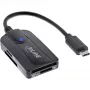 InLine karšu lasītājs USB 3.1 USB-C, SD/SDHC/SDXC, microSD, UHS-II saderīgs