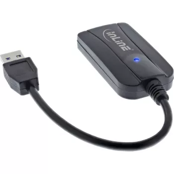 InLine karšu lasītājs USB 3.1 USB-A SD/SDHC/SDXC microSD UHS-II saderīgs