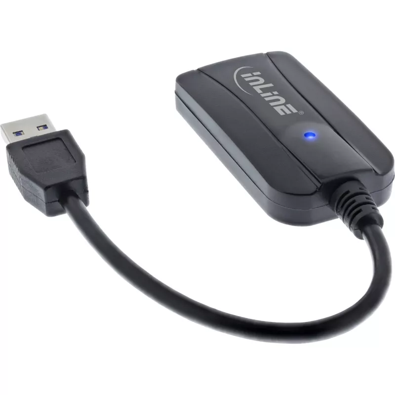 InLine karšu lasītājs USB 3.1 USB-A SD/SDHC/SDXC microSD UHS-II saderīgs