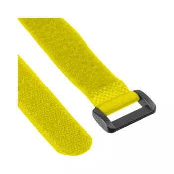 InLine Kabeļu siksniņas ar Velcro 20 x 200 mm 10 gab. dzeltenas