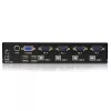StarTech.com 4 Portu Profesionāls VGA USB KVM Slēdzis ar Hubu