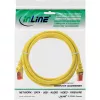 InLine Patch Kabelis S/FTP PiMF Cat.6 250MHz PVC CCA dzeltens 1,5m
