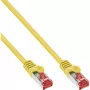 InLine Patch Kabelis S/FTP PiMF Cat.6 250MHz PVC CCA dzeltens 7,5m