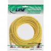 InLine Patch Kabelis S/FTP PiMF Cat.6 250MHz PVC CCA dzeltens 7,5m