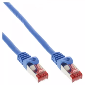 InLine Patch Kabelis S/FTP PiMF Cat.6 250MHz PVC CCA zils 3m