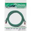 InLine Patch Kabelis S/FTP PiMF Cat.6 250MHz PVC CCA zaļš 0.5m