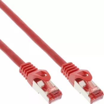 InLine Patch Kabelis S/FTP PiMF Cat.6 250MHz PVC CCA sarkans 3m