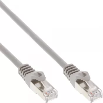 InLine Patch Kabelis U/UTP Cat.5e AWG26 pelēks 10m