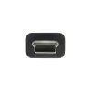 InLine USB 2.0 Mini kabelis USB A tēviņš / Mini B tēviņš, 5 kontaktu, melns, 0,3 m