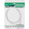 DC pagarinātājvads InLine 26801D vīriešu/sieviešu 4.0x1.7mm balts 1m