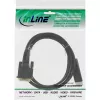 InLine DisplayPort uz DVI pārveidotājkabelis, melns, 5 m