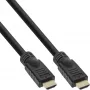 InLine HiD High Speed HDMI kabelis ar Ethernet, 4K2K, M/M, zeltīti kontakti, 10m
