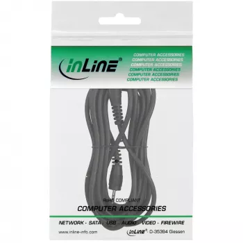 InLine Audio Kabelis 2.5mm Stereo vīrietis / vīrietis 3m