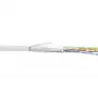 InLine Patch Cable SF/UTP Cat.5e AWG26 CCA PVC balts 100m