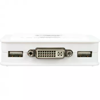 InLine KVM slēdzis 2 porti DVI-D USB ar audio