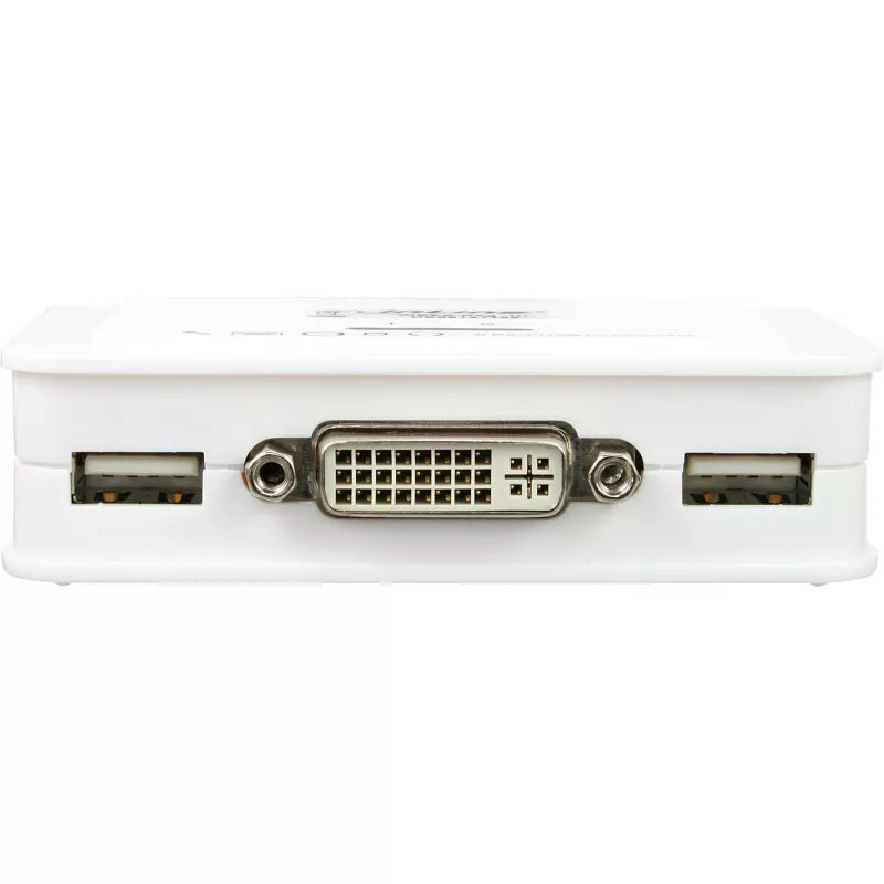 InLine KVM slēdzis 2 porti DVI-D USB ar audio