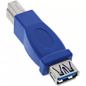 USB 3.0 adapteris Type A sievišķais / Type B vīrišķais InLine 35300D