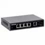 Intellinet 5-Port Gigabit Ethernet PoE+ Slēdzis ar SFP Portu 91W Budžets