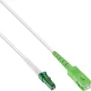 InLine optiskās šķiedras vienmodas kabelis, FTTH, LC/APC8° – SC/APC8° 9/125µm OS2 0,5m