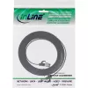 InLine plakans savienojuma kabelis, U/FTP, Cat.8.1, TPE bezhalogēna, melns, 3m