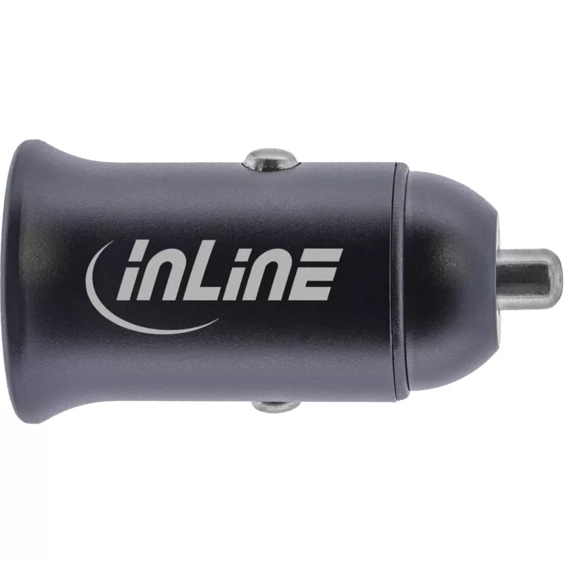 InLine USB-C automobiļa lādētājs 2x USB-C, 33W, melns