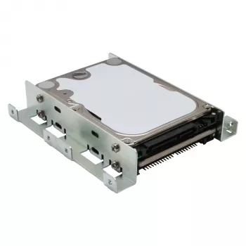 InLine Piestiprināšanas kronšteins 2.5 inch HDD / SSD uz 3.5 inch slotu (metāla, sudraba) tikai kronšteins un skrūves