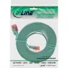 InLine Flat Ultraslim Patch kabelis U/UTP Cat.6 Gigabit gatavs zaļš 3m