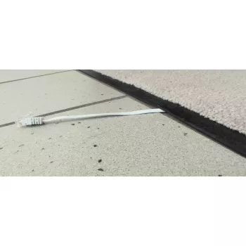 InLine Flat Ultraslim Patch Cable U/UTP Cat.6 Gigabit ready sarkans 10m