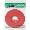 InLine Flat Ultraslim Patch Cable U/UTP Cat.6 Gigabit ready sarkans 10m