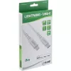 InLine USB-C uz Lightning kabelis, sudraba/alumīnijs, 1 m