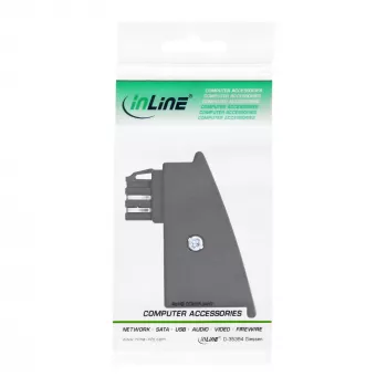 Adapteris InLine TAE‑F vīrišķais uz RJ45 sievišķais 8P2C Fritzbox, melns