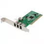 StarTech.com 4 portu PCI 1394a FireWire adaptera karte - 3 ārējie, 1 iekšējais