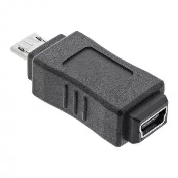 InLine Micro USB adapteris Micro-B vīrišķais / Mini USB 5 kontaktu sievišķais