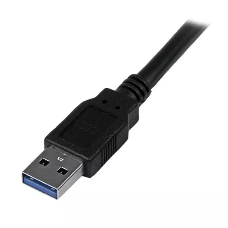 StarTech.com USB3SAB3MBK SuperSpeed USB 3.0 vads A–B, spraudnis–spraudnis, 3 m, melns
